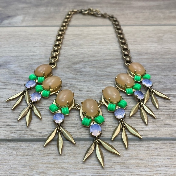 Vintage 90s J. Crew Statement Necklace - Picture 1 of 10